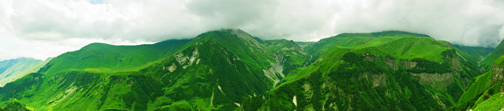 绿山全景