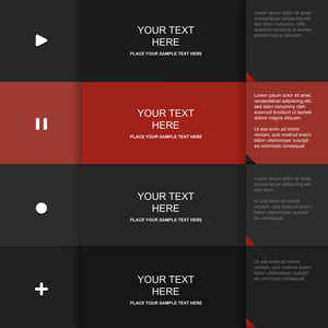 inforgraphic 矢量模板为您自己的设计的