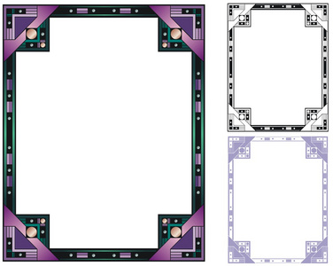 装饰艺术边框
