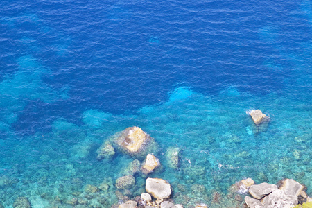 在岛上，希腊的美丽的异国情调海