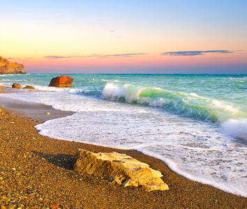 美丽的夏天海景