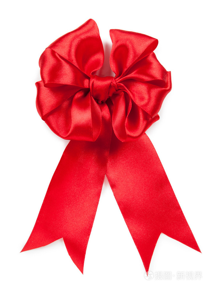 红色蝴蝶结