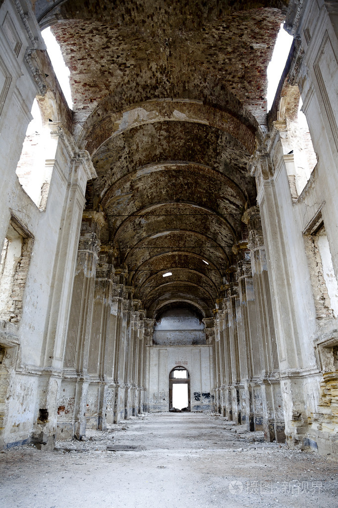 莱曼斯科老莱比锡奥德萨乌克兰老天主教教堂废墟