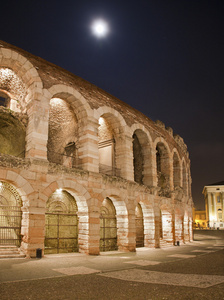 Verona  Arena in der Nacht维罗纳晚上的竞技场
