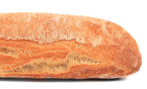 法国面包的特写