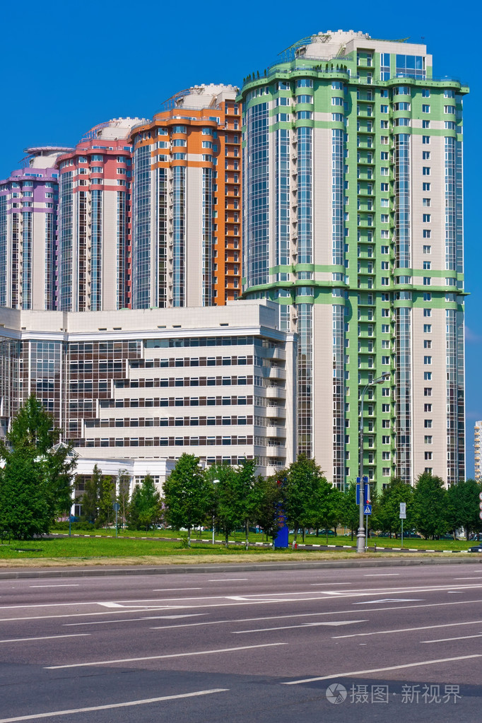 moderna flerbostadshus现代公寓楼