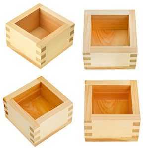 传统的木制盒，为了一套