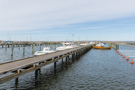 滨海港与木码头附近哥德堡，瑞典