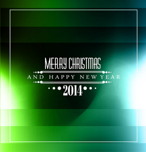 2014 圣诞节绿色背景