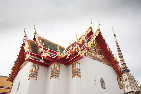 在曼谷的泰国寺庙佛寺