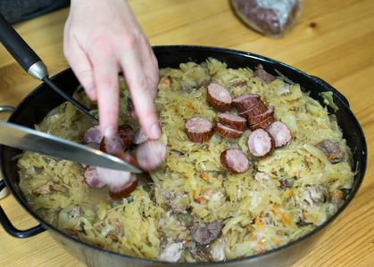 bigos 传统波兰菜