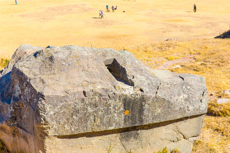 在 saqsaywaman 的印加墙