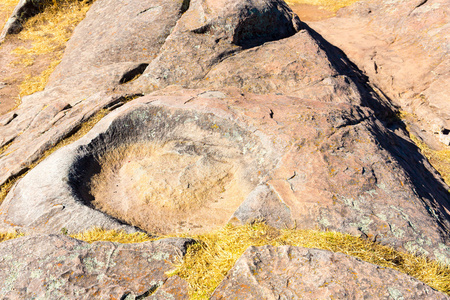 在 saqsaywaman 的印加墙