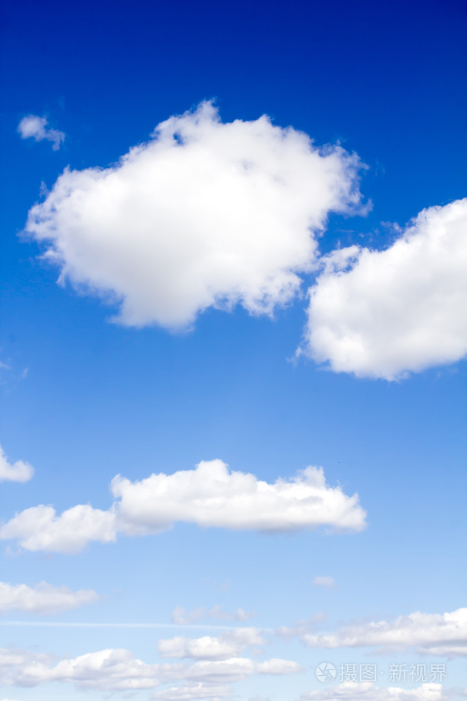 蓝天白云云朵
