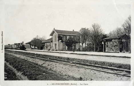 旧明信片的 allibaudieres 站
