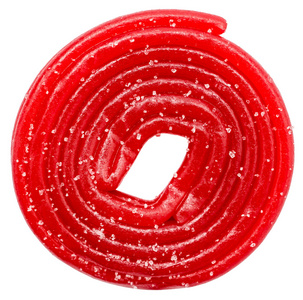 红扭螺旋果冻