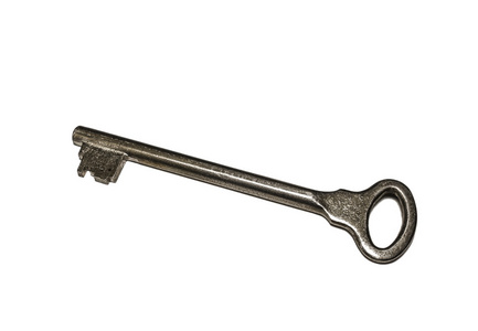 旧的老式金属钥匙