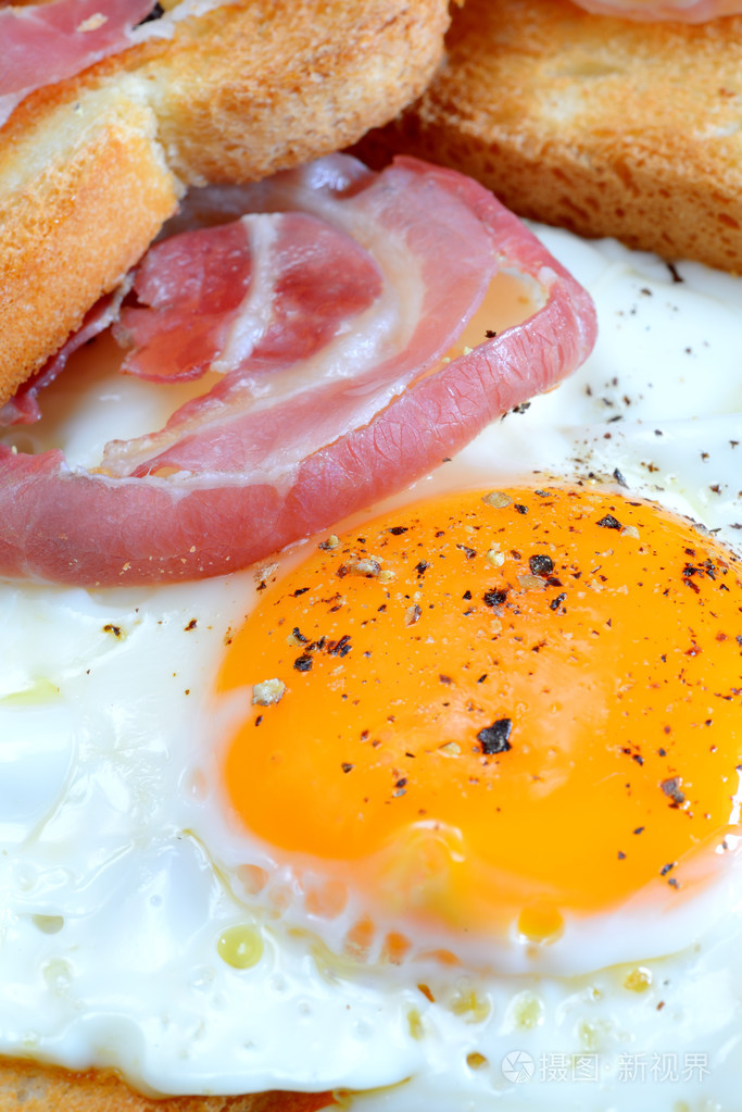 培根煎蛋