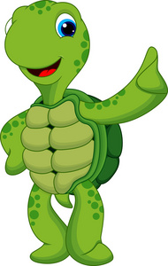 st skldpadda cartoon可爱的海龟卡通