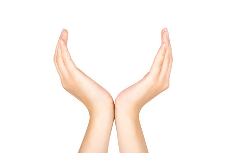 女人的手好像拿着东西照片