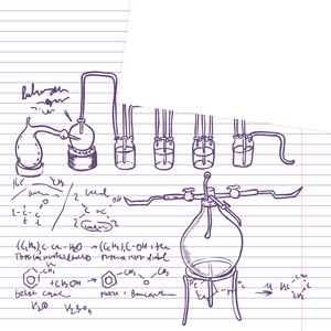 学校笔记本化学实验室
