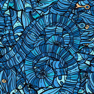 abstrakte Muster, WellenHintergrund抽象的图案，海浪背景