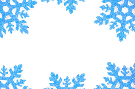 在白色背景上孤立的圣诞树装饰星级