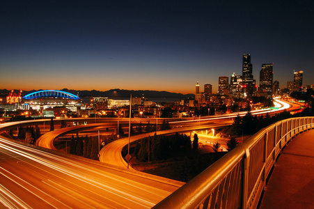 西雅图的高速公路图片
