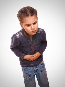 孩子肚子胀图片