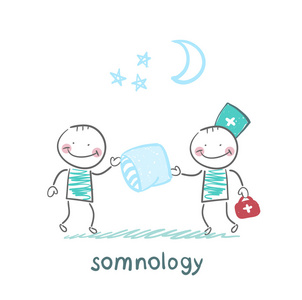 somnology 给病人睡眠枕头