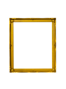 黄金矩形复古框架