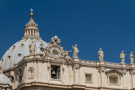 大教堂 di san pietro，梵蒂冈城，罗马意大利