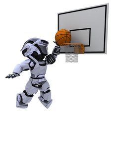 机器人打篮球
