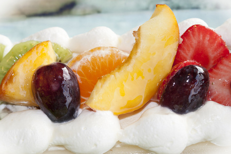 新鲜美味的水果水果海角派塔