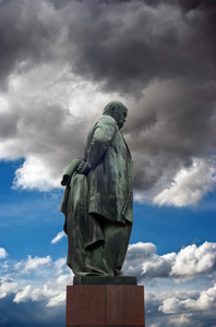 舍甫琴柯在基辅，乌克兰的苏联纪念碑