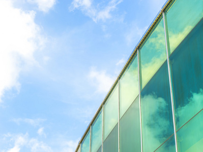 云计算和玻璃建筑