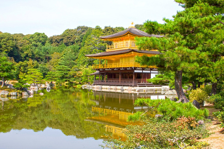 金亭 金阁寺 京都 日本的禅宗佛教寺院的几点思考