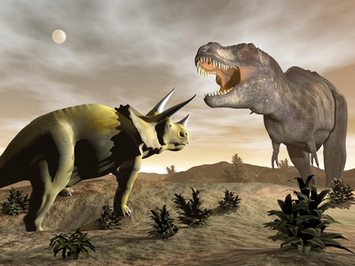 恐龙咆哮的声音图片