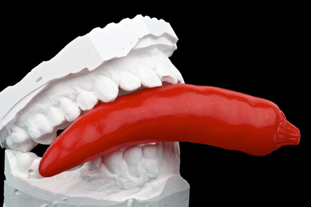红辣椒的牙科印象图片