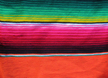 墨西哥传统手工编织地毯披风f