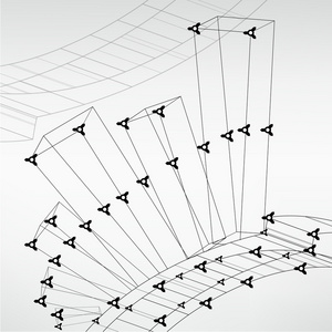 抽象技术衬里网页设计模板的背景。eps10 纹理矢量图