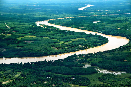 彭亨州马来西亚彭亨州的河流照片