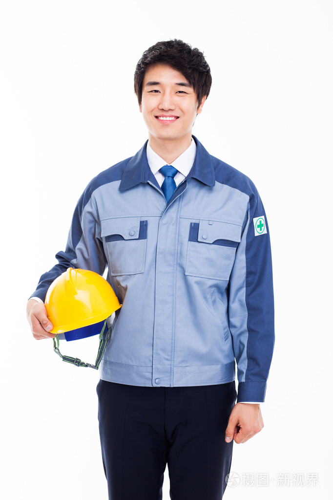 年轻的亚洲工程师