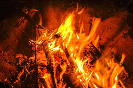 大火熊熊燃烧的烈火照片