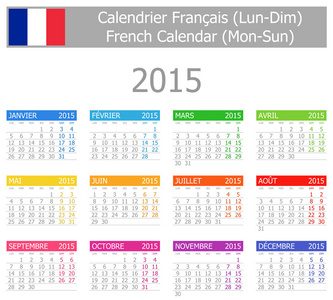 2015 franska typ 1 kalender mnsn