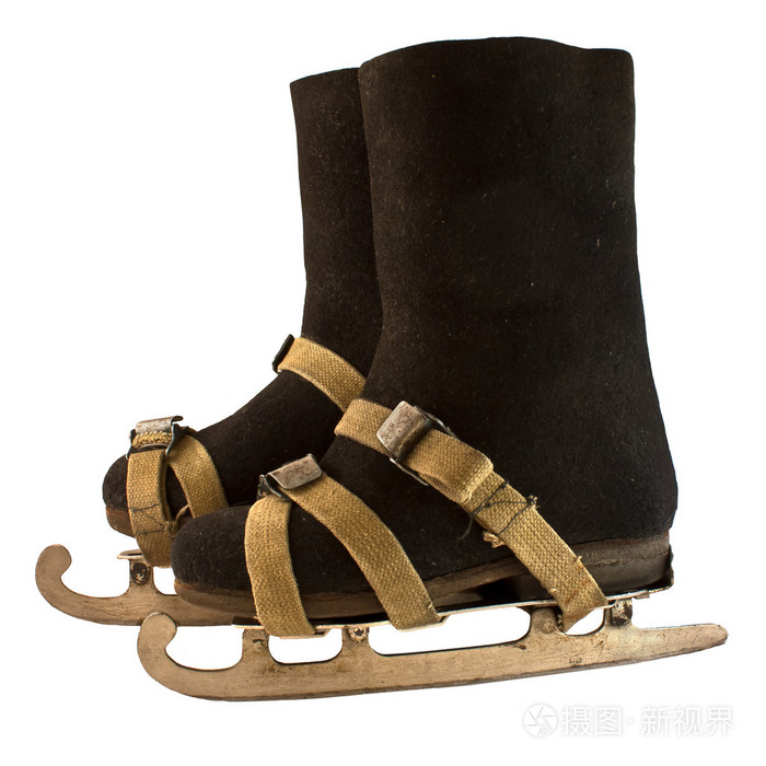 老式金属溜冰鞋