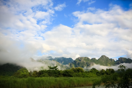 自然风景的万荣河图片