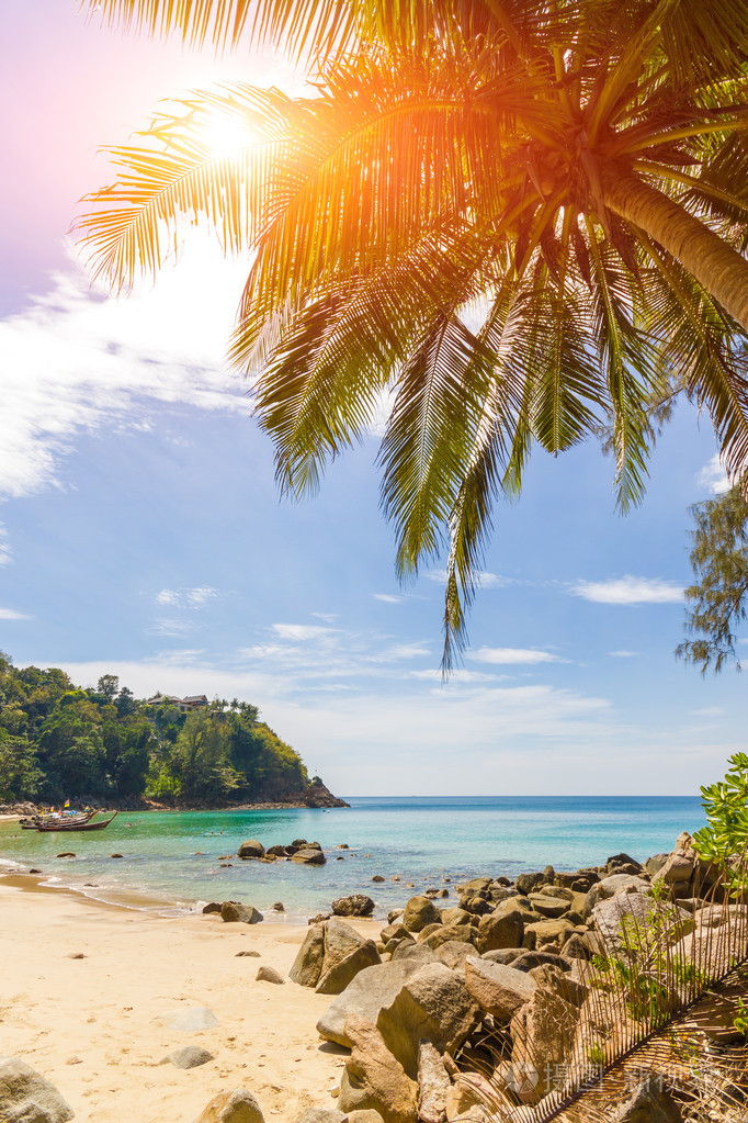 在普吉岛苏林海滩