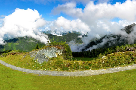 阿尔卑斯山全景