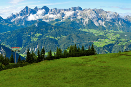 阿尔卑斯山景观